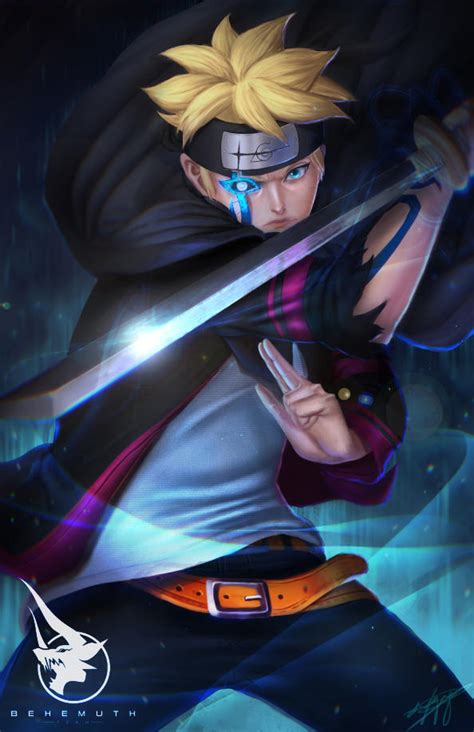 Boruto Fan Art Commission By Necronika On Deviantart