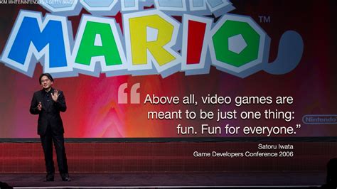 8 Memorable Quotes From Nintendo President Satoru Iwata Cnn