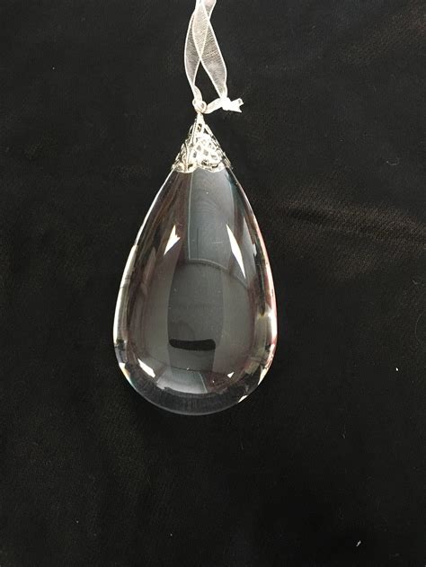 Beautiful Tear Drop Acrylic Crystal Perfect For Craft Projects Etsy