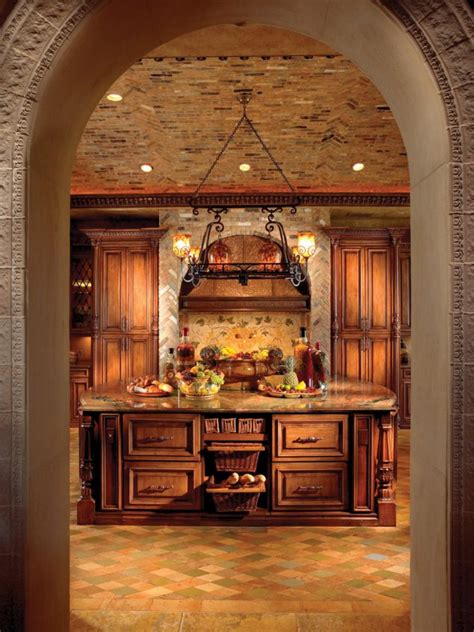 12 Large Stone Archway For Elegant Kitchen Design