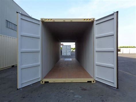 40ft New Shipping Containers With Doors On Both Ends — Cmg
