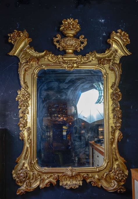 Grand miroir baroque italien XIXème siècle | Paul Bert ...
