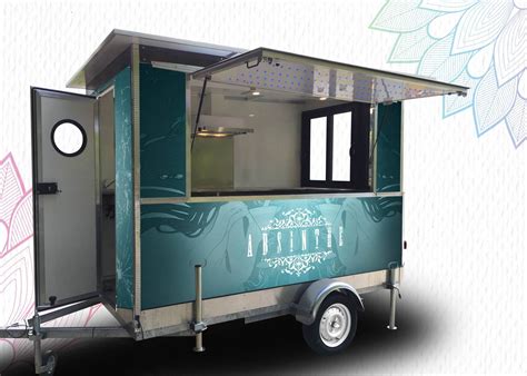 Marque Mazaki Motor Produits Food Truck Remorque Snack Trailers Food Trailer Remorque