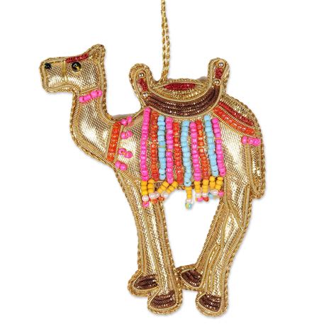 Handmade Camel Christmas Ornaments Set Of 6 Holiday Camels Novica