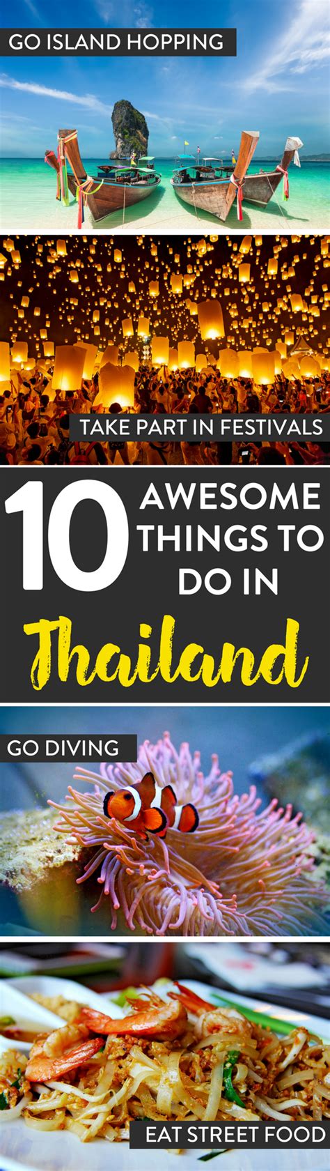 Thailand Travel Looking For Awesome Things To Do While In Thailand