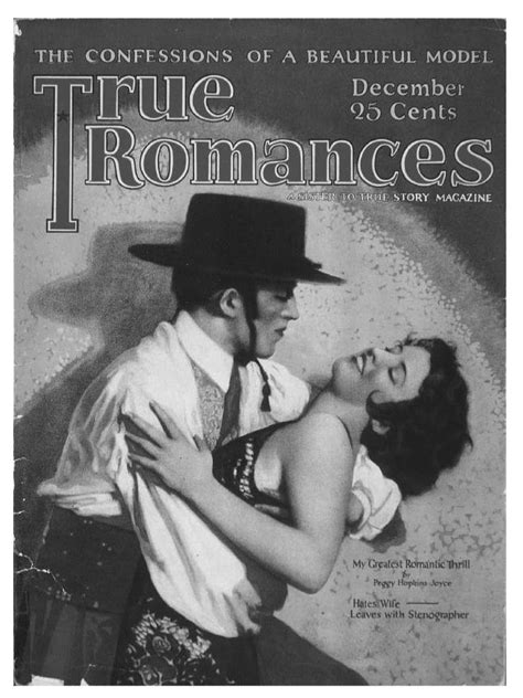 vintage 20 s pulp fiction mag true romances by bernard mcfadden pulp fiction true romance