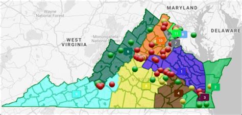 Virginia Congressional Redistricting Map The Ellis Insight