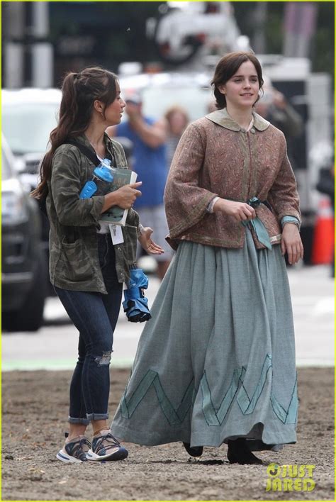 first look at emma watson in the little women remake