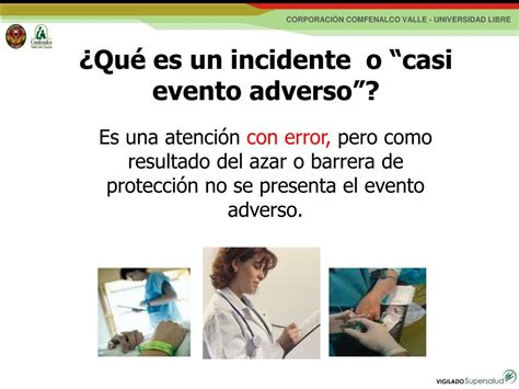 PPT CAPACITACIÓN EVENTOS ADVERSOS PowerPoint Presentation free