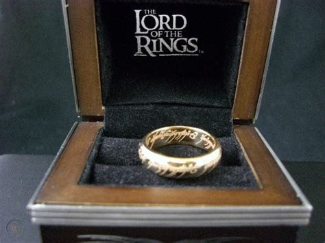 Lord Of The Rings 10k Solid Gold The One Ring Sz 8 16072005