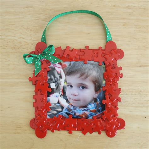 Check spelling or type a new query. Puzzle Piece Frame Christmas Ornament | Fun Family Crafts