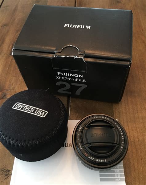 Sold Fuji 27mm Lens Fm Forums