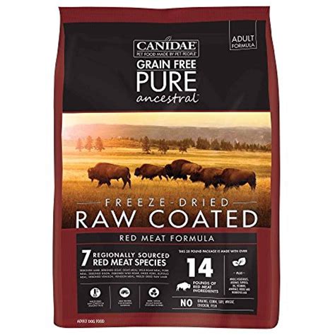 Free offers are abundant on the internet. Canidae Pure Ancestral Raw Coated Red Meat Dog Food 20Lb ...