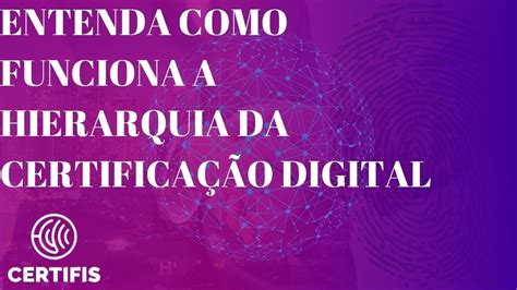 Como Funciona A Hierarquia Do Certificado Digital Certifis Youtube