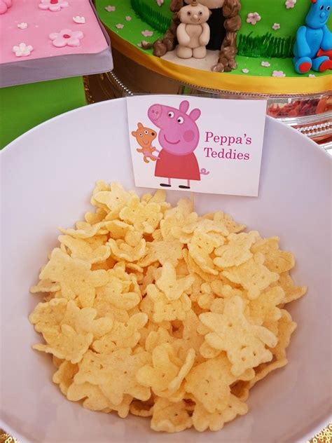 Peppa Pig Party Food Peppa Pigs Teddies Peppa Pig Birthday Party