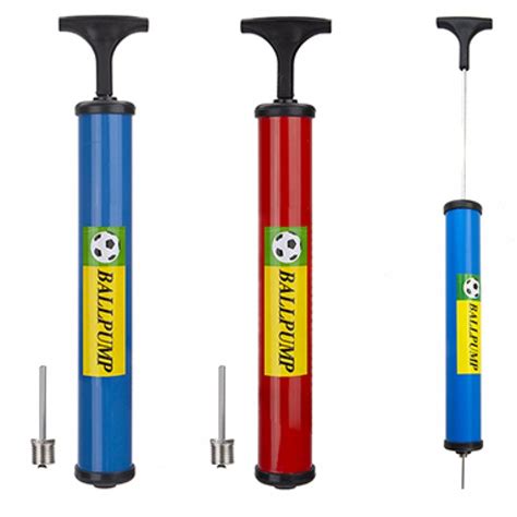 Football Pump 30cm Assorted Sports Equipment Yorkshire Trading Company