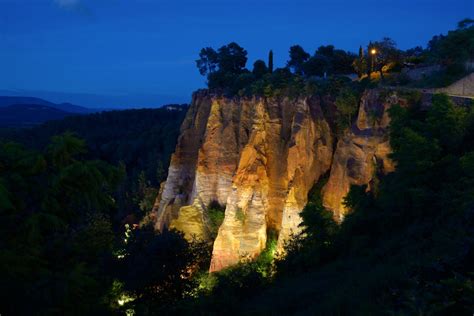 The Hillside Village Of Roussillon France