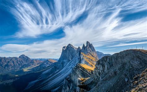 Italy Mountains Cliffs Clouds Dolomites 4k 4k Wallpapers 40000