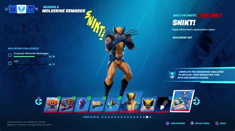 Fortnite Guide How To Unlock The Wolverine Skin From The Season My Xxx Hot Girl