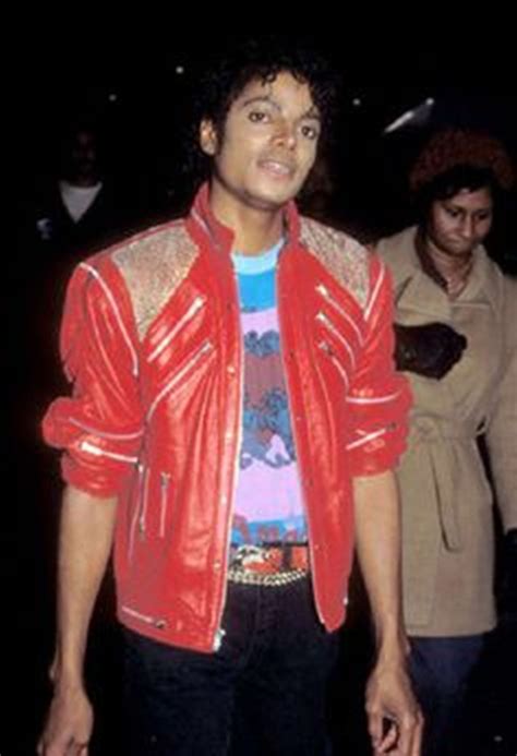 Michael Jackson Beat It Mj Beat It Real Leather Jacket With Real