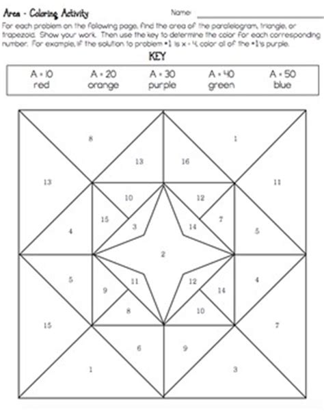 Download Area of Parallelograms, Triangles, and... by Math on the Move | Teachers Pay Teachers