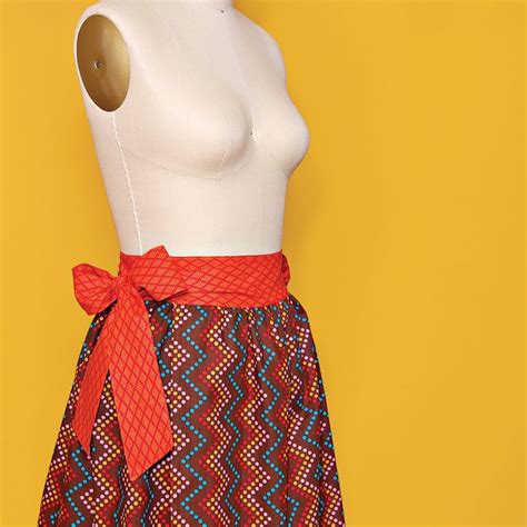 Wrap Skirt Micro Mini Pdf Downloadable Pattern Tutorial By Etsy