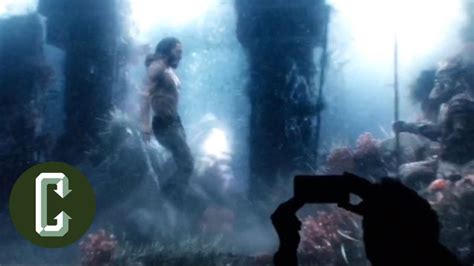 Aquaman Test Footage Revealed From Justice League Collider Video