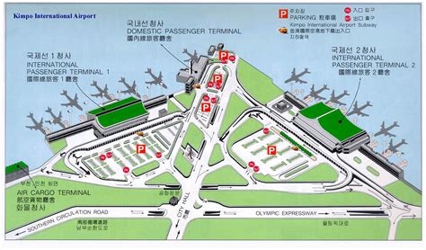 Kimpo Airport Guide Map Kimpo Airport Mappery