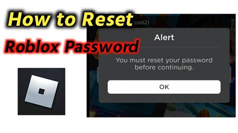 Roblox You Must Reset Your Password Before Continuing Reset Roblox
