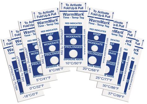 Warmmark Is A Single Use Time Temperature Indicator Which Alerts Users Of Exposure To