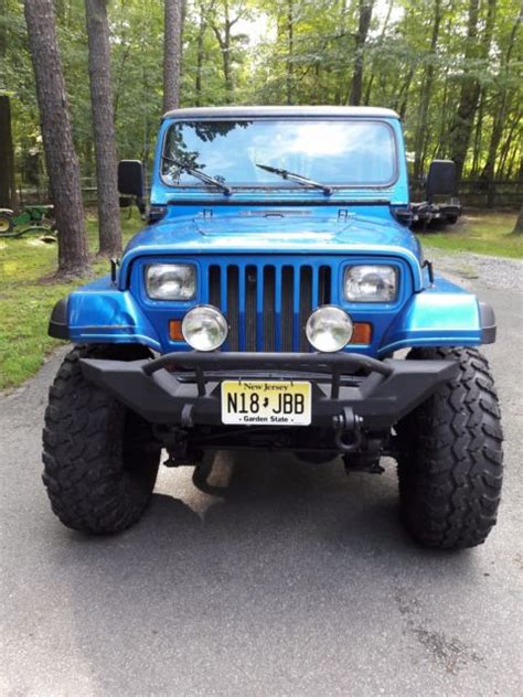 1993 Jeep Wrangler Yj Lifted On 37 Super Swampers For Sale Jeep