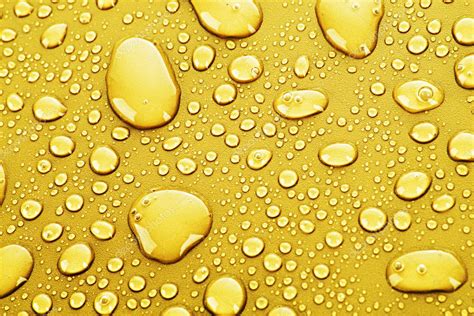Gold Water Drops Background — Stock Photo © Belchonock 6789610