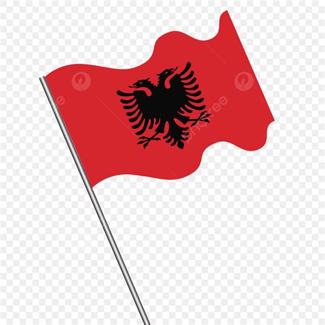 Albania Flag Png Vector Psd And Clipart With Transparent Background