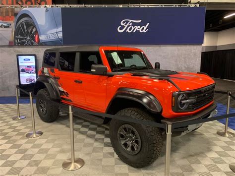 Heres The Vin 001 Bronco Raptor In Code Orange To Be Auctioned At