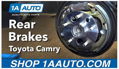 How to Replace Install Rear Drum Brakes 1998 Toyota Camry BUY QUALITY