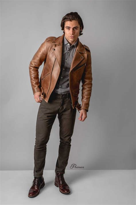These 7 Complete Getups Prove You Can Pull Off A Brown Leather Jacket Leather Jacket Outfit