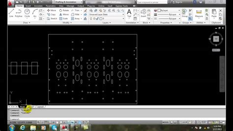 Autocad Ii 28 2 Model And Layout Tabs Youtube