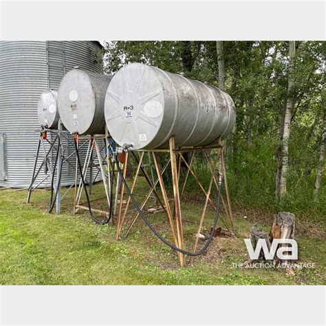 500 Gal Fuel Tank And Stand Weaver Auctions