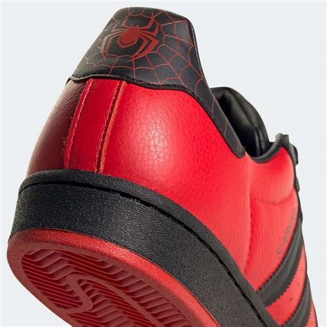 Adidas Marvels Spider Man Miles Morales Superstar Sneakers Drop Today