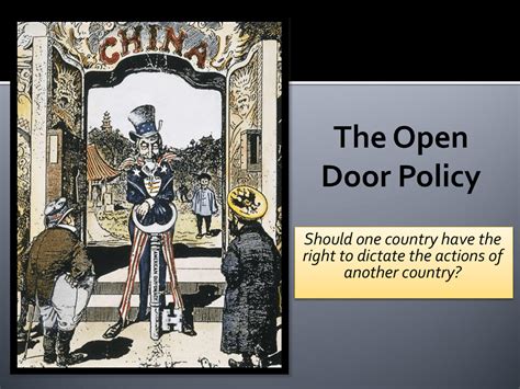Chinas Open Door Policy Design Ideas Image To U