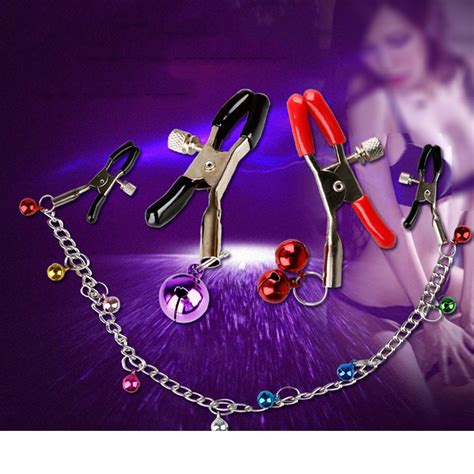 3types Nipple Clamps Sexy Adult Novelty Sex Metal Milk Clip Female Breast Clitoris Massage Sex