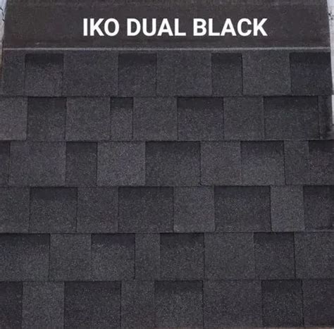 Flat Tile Asphalt Iko Dual Black Roofing Shingles At Rs 98sq Ft In Quilon