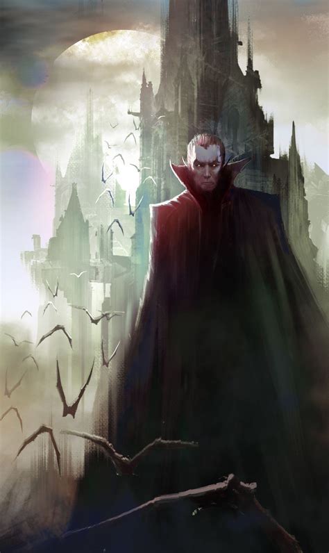 I Am Strahd Felix Ortiz Dracula Art Vampire Art Dark Fantasy Art