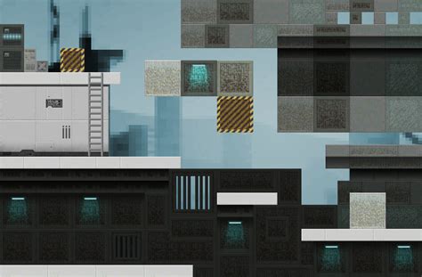 Sci Fi Platform Tiles
