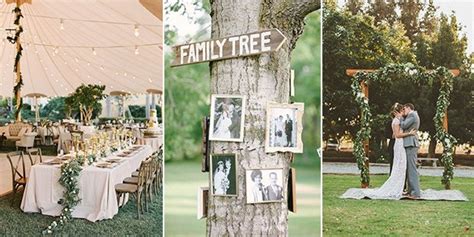 ️ 35 Brilliant Outdoor Wedding Decoration Ideas For 2018 Trends Emma