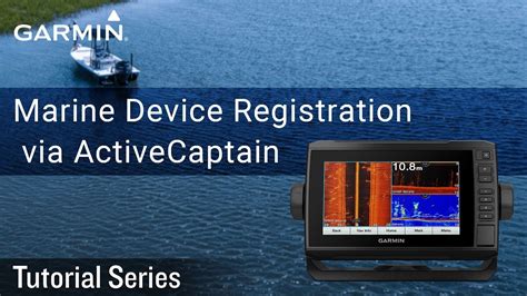 Tutorial Marine Device Registration Via Activecaptain Youtube