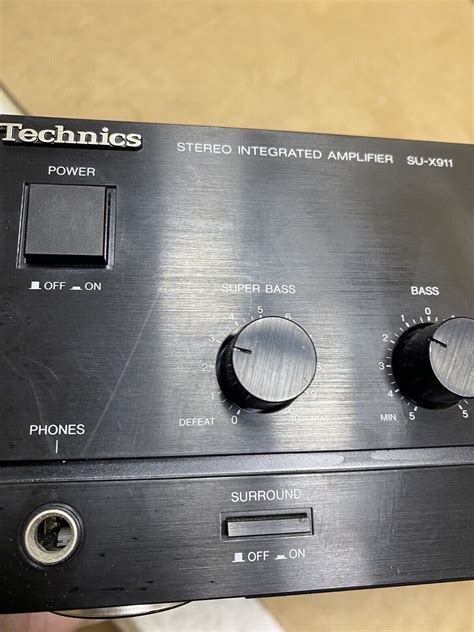technics su x911 new class a midi stereo integrated amplifier ebay