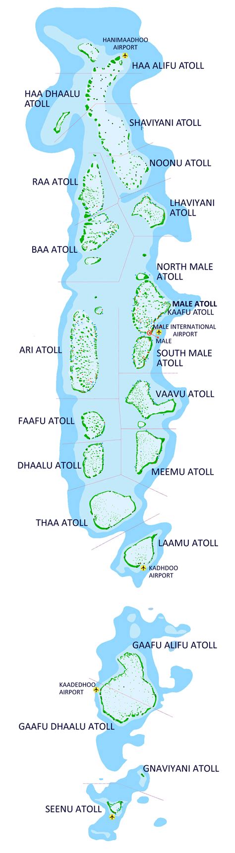Maldives Detailed Map My XXX Hot Girl