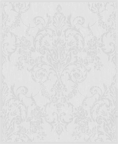 Boutique Victorian Grey Damask Metallic Effect Wallpaper Departments