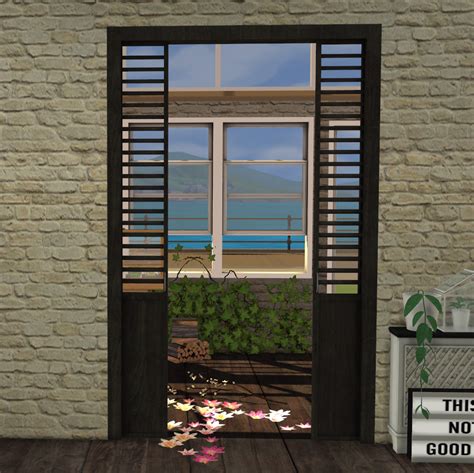 Sims 4 Ccs The Best Pyschen Doors By Mincs Sims4
